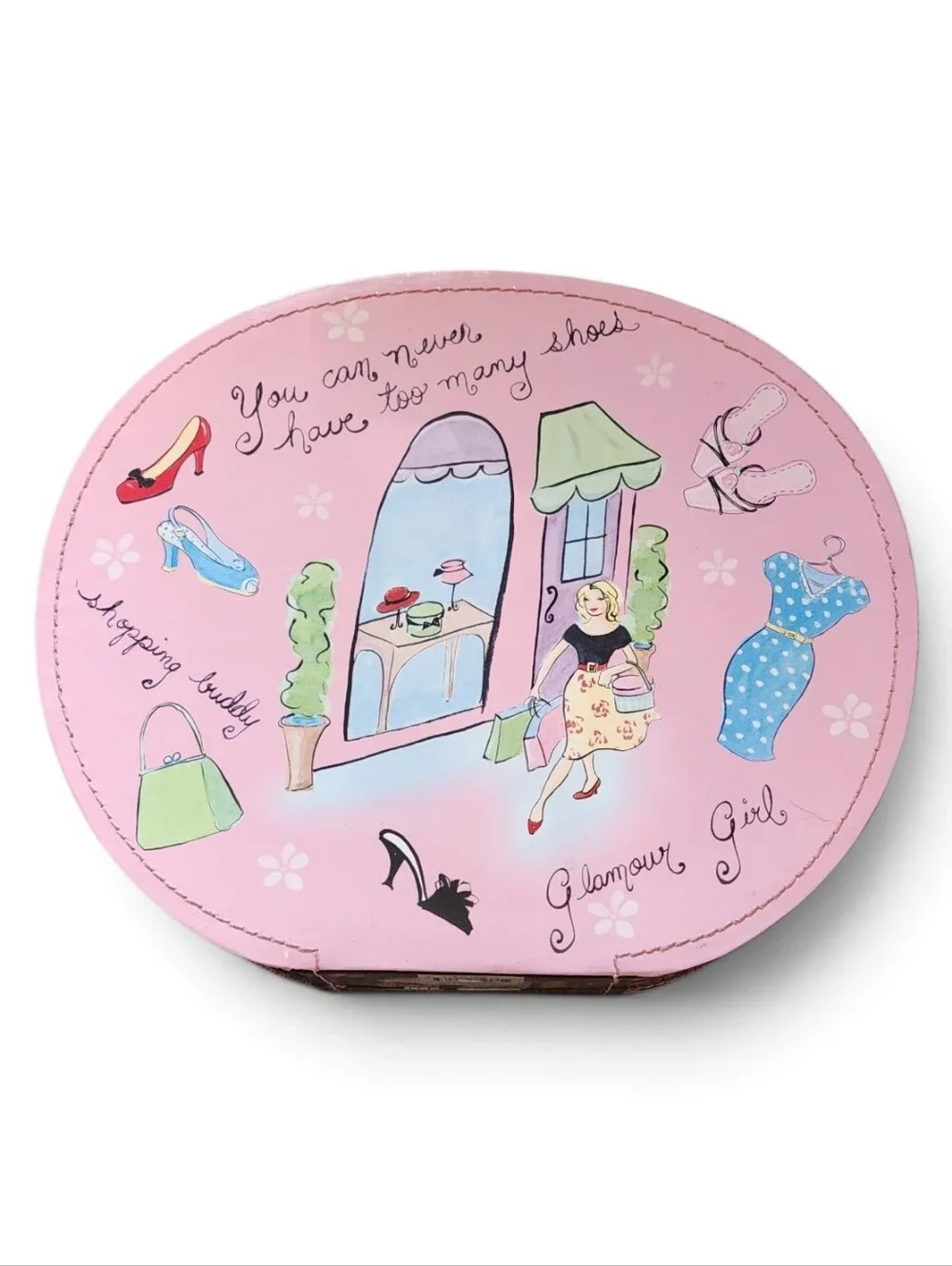 Vintage Lady Jayne Ltd Glamor Girl Shopping Girl Hinged Case 2003